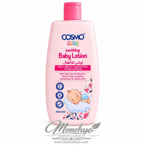 Cosmo Baby Soothing Baby Lotion with Aloe Vera & Vitamin E 500ml