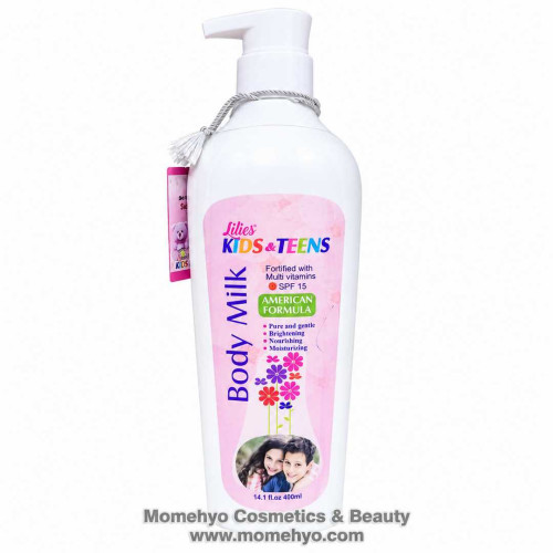 Lilies Kids & Teens Body Milk SPF 15 400ml