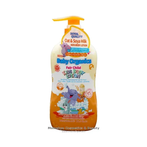Baby Organics Fair Child Oat & Soya Milk Kids Body Lotion 500ml