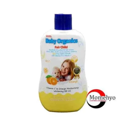 Baby Organic Fair Child Vitamin C & Orange Moisturizing Whitening Baby Oil
