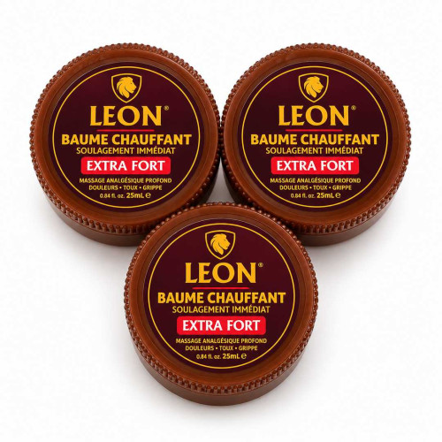 LEON Extra Fort Warming Balm – Deep Massage & Soothing Relief 25ml