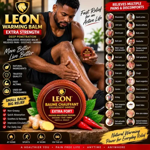 LEON Extra Fort Warming Balm – Deep Massage & Soothing Relief 25ml