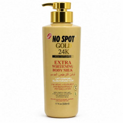 No Spot Gold 24K Extra Whitening Body Milk Kojic + Gluta SPF 50 500ml