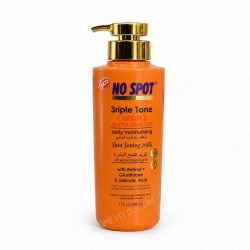 No Spot 3riple Tone Carrot & Alpha Arbutin Skin Toning Milk 500ml