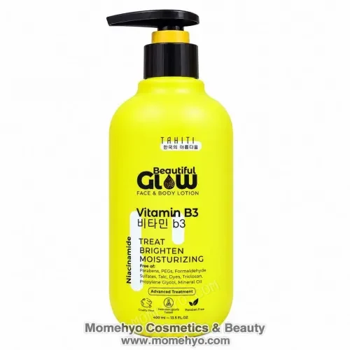 Beautiful Glow Vitamin B3 Face & Body Lotion 400ml