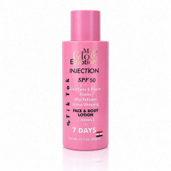 Mega Glow Egyptian Injection SPF 50 Glutathione & Arbutin Ultra Radiance Face & Body Lotion 400ml