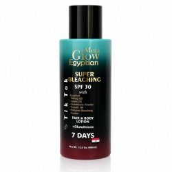 Mega Glow Egyptian Super Bleaching SPF 30 Glutathione Face & Body Lotion 400ml
