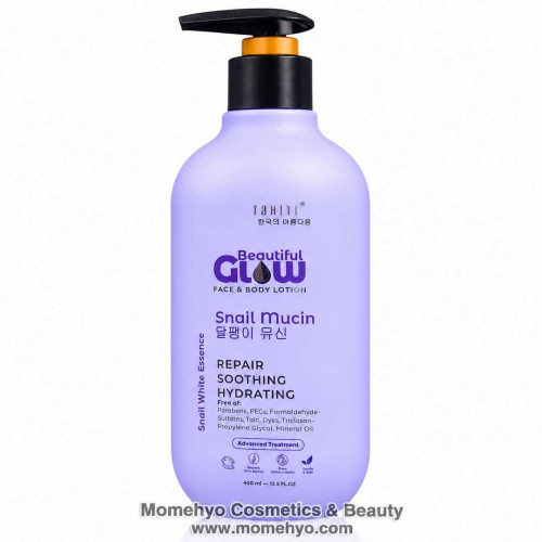 Beautiful Glow Snail Mucin Face & Body Lotion 400ml