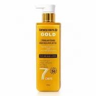 MC Express White 24K Gold Whitening Body Milk 400ml – Face & Body Lotion