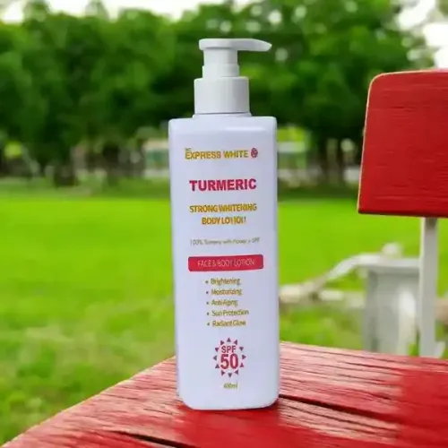 MC Express White Turmeric 100% Turmeric with Honey Face & Body Lotion SPF 50 – Brightening, Moisturizing & Anti-Aging