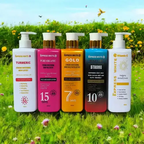 MC Express White Turmeric with Honey Brightening Body Milk 400ml – Face & Body Lotion SPF 50