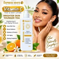 MC Express White Vitamin C Brightening Body Milk 400ml – Face & Body Lotion