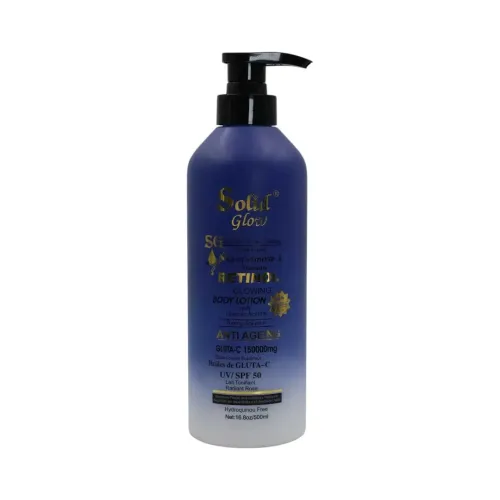Solid Glow Retinol Glowing Body Lotion with Glycolic Acid 7% 500ml