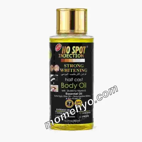 No Spot Injection Strong Whitening Half Cast Body Oil SPF 50 300ml