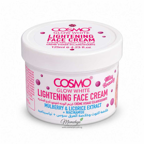 Cosmo Glow White Miss Beauty Lightening Face Cream 125ml