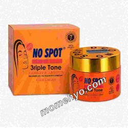 No Spot 3riple Tone Carrot & Arbutin Dark Spot Correcting Face Cream SPF 50