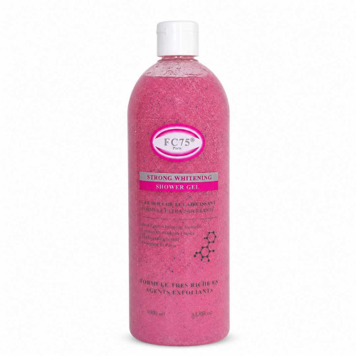 FC75 Paris Strong Whitening Shower Gel Exfoliating Formula 1000ml