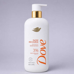 Dove Glow Recharge Orange Blossom 3% Brightening Serum with Vitamin C Body Wash 547ml