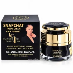 Snapchat Black Diamond Glutathione Injection Extra Whitening Facial Cream 50g