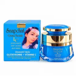 Snapchat Diamant Bleu Extra White Facial Cream with Glutathione & Vitamin C 50g