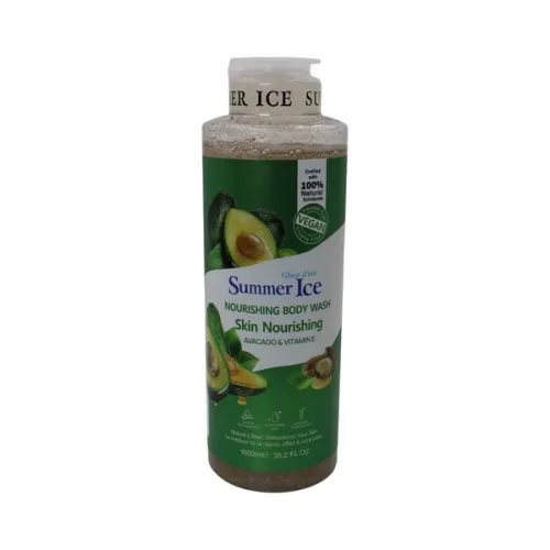 Summer Ice Skin Nourishing Avocado & Vitamin E Nourishing Body Wash 1000ml