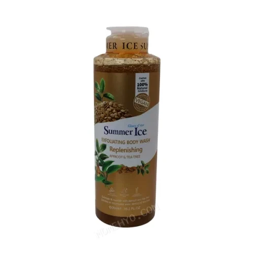 Summer Ice Replenishing Apricot & Tea Tree Exfoliating Body Wash 1000ml